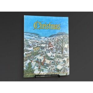 1974 Christmas Coffee Table Book Art Music Stories Augsburg Publishing Volume 44